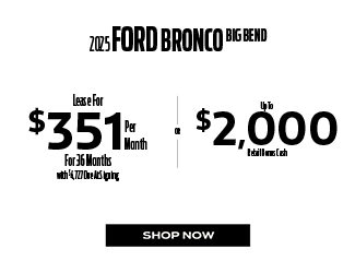 2025 Ford Bronco offer