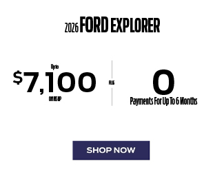 2025 Ford Explorer offer