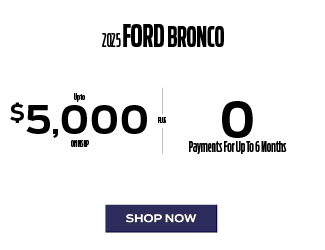 2025 Ford Bronco offer