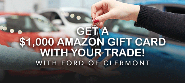 Get 1k Amazon gift card with your trade