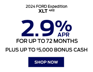 special offer on Ford Expedition