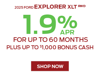 offer on Ford Explorer XLT RWD