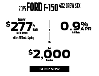 Ford F-150 Crew STX offer
