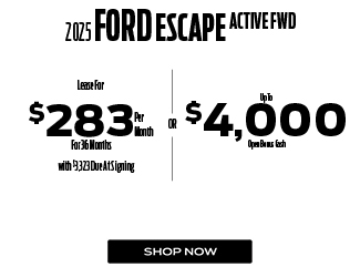 Ford Escape Active FWD offer