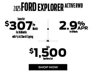 Ford Explorer offer