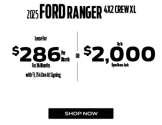 Ford Ranger offer