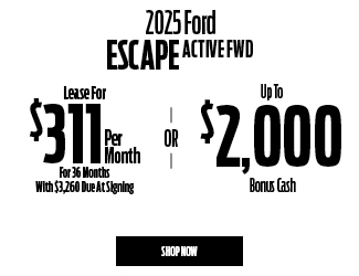 2025 Ford Escape Active FWD offer