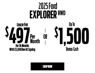 2025 Ford Explorer RWD offer