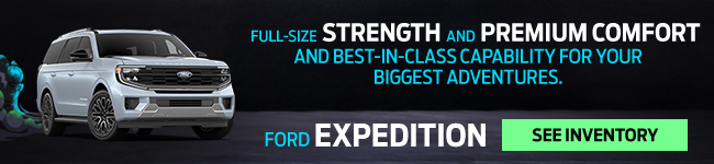 Ford Expedition banner - View Inventory