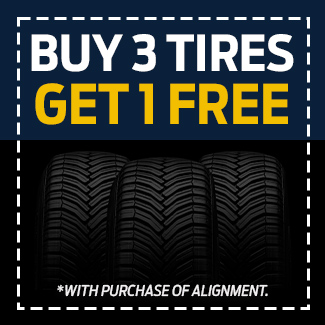 Buy 3 Tires Get 1 Free