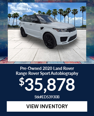Pre-Owned 2020 Land Rover Range Rover Sport Autobiography