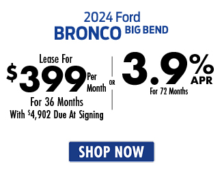 Bronco offer