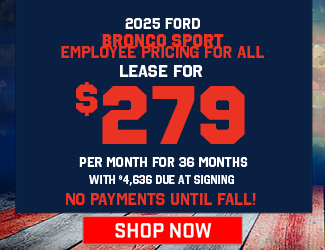 2025 Ford Bronco Sport offer