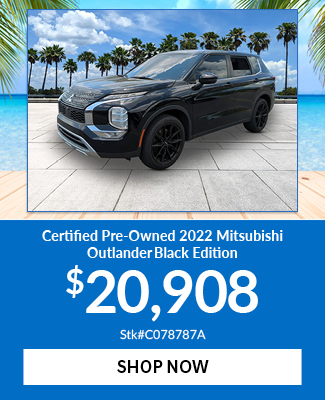 Certified Pre-Owned Mitsubishi Outlander Black Edition