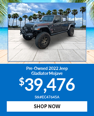 Pre-Owned Jeep Gladiator Mojave