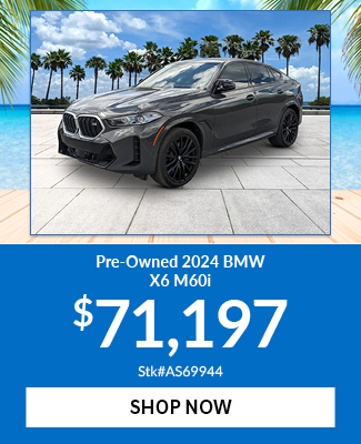 Certified Pre-Owned BMW X6 M60i