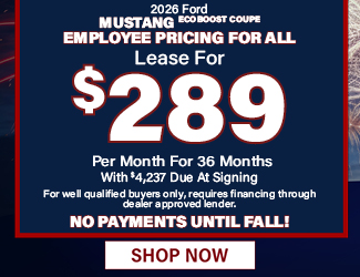 2026 Ford Mustang EcoBoost Coupe offer