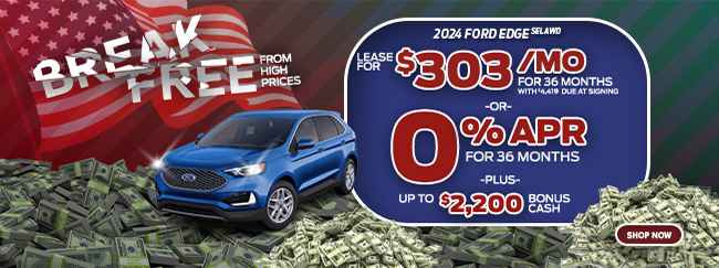 New 2024 Ford Edge SEL AWD