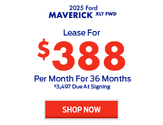 2025 Ford Maverick truck offer