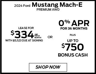 2024 Ford Mustang Mach-E offer