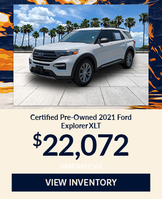 Certified Pre-Owned Ford Explorer