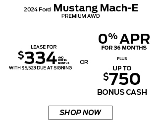 2024 Ford Mustang Mach-E offer