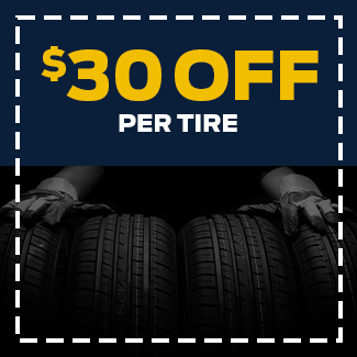 30 USD off per tire