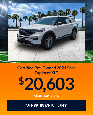 Certified Pre-Owned Ford Explorer