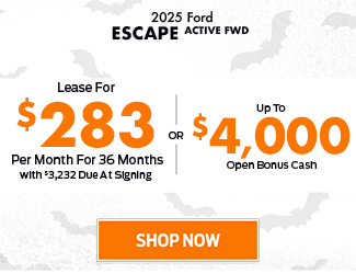 2025 Ford Escape offer