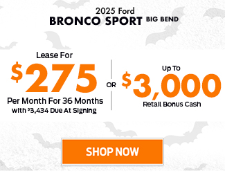 2025 Ford bronco-sport