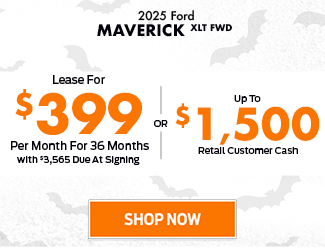 2025 Ford Maverick offer