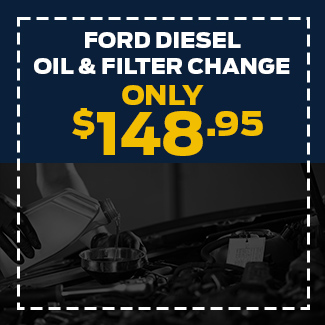 Ford Disel Oil and Filter change