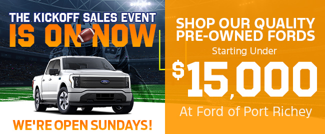 Summer fun has begun at Ford Port Richey - open Sundays