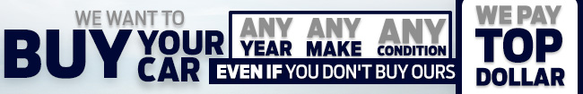 we want to buy your car