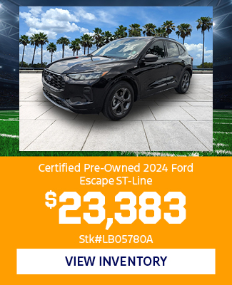 Certified Pre-Owned 2024 Ford Escape ST-Line
