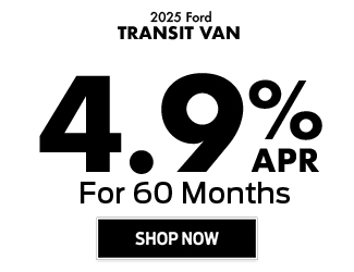 2025 Ford Transit Van Offer
