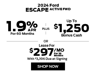 2024 Ford Escape Active FWD offer