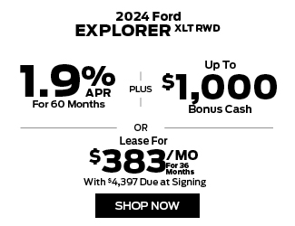 2024 Ford Explorer XLT RWD offer