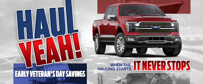 Haul Yeah make no payments until next year event