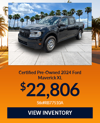 Certified Pre-Owned Ford Maverick
