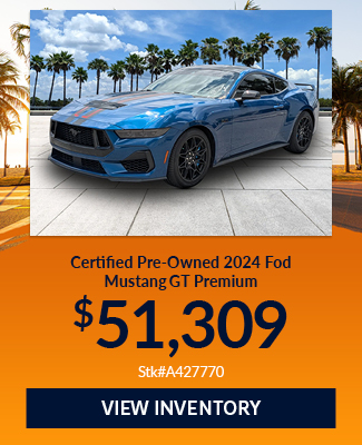 Certified Pre-Owned Ford Mustang