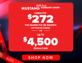 2025 Ford Mustang Ecoboost Coupe offer