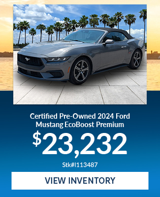 Certified Pre-Owned 2024 Ford Mustang EcoBoost Premium 