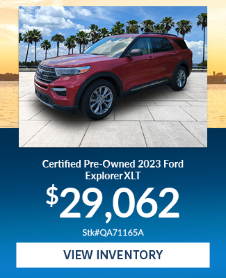 Certified Pre-Owned 2023 Ford Explorer XLT 