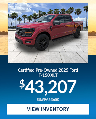 Certified Pre-Owned 2025 Ford F-150 XLT 