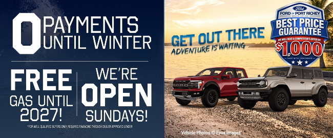 Get out there adventure is waiting at Ford Port Richey