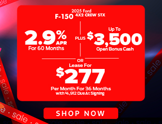 2025 Ford F-150 4x2 Crew STX offer