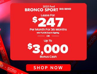 2025 Ford Bronco Sport Big Bend offer