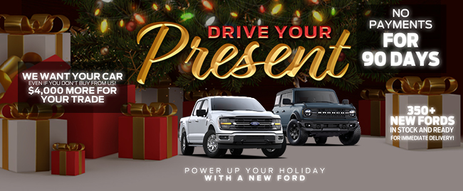 drive your present no payments 90 days