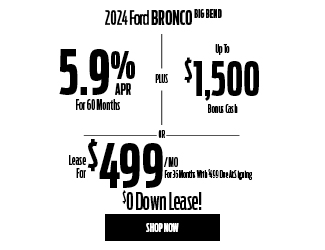 2024 Ford Bronco Big Bend offer